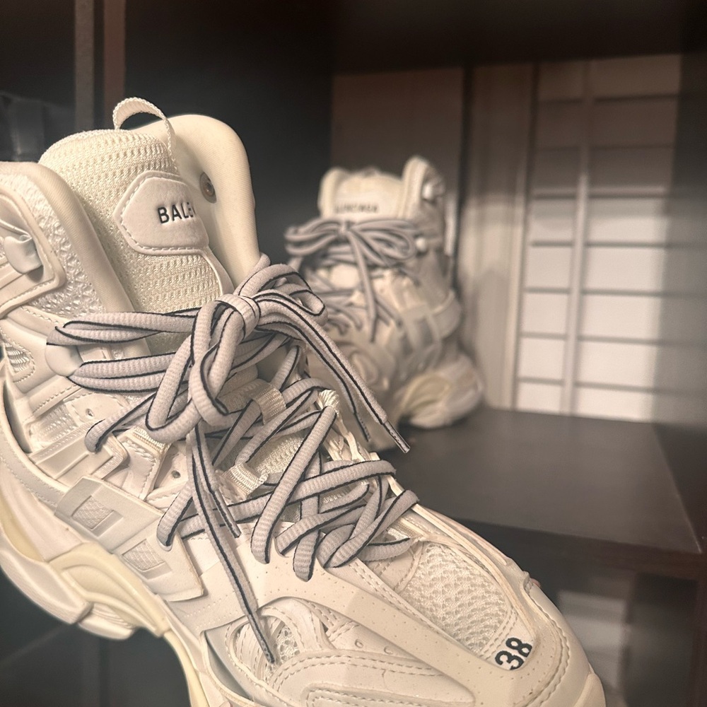 Balenciaga Cream Sneakers